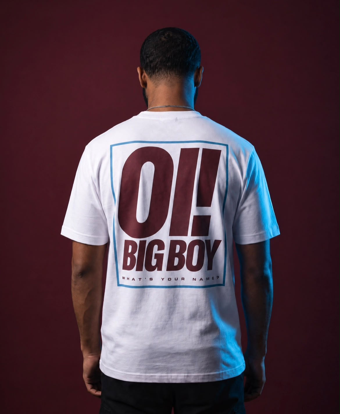 OI BIG BOY TEE WHITE